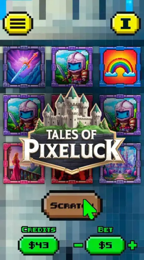 Tales of Pixeluck · Game artwork